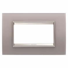 Rama Ornament 4M sticla LUX Gewiss Chorus gri perlat GW16204GP