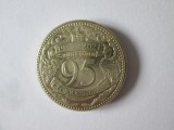 Rara! Gibraltar 1 Pound 2021 moneda aniversară:95 de ani regina Elizabeth II