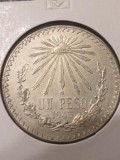 F5 Mexic 1 peso 1943 argint UNC / din foto