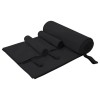VidaXL Set de Prosoape Sport 3 pcs Negru Poliester și poliamidă 42011499