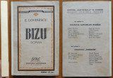 Eugen Lovinescu, Bizu, roman, 1932, editia 1 cu autograf