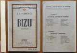 Eugen Lovinescu, Bizu, roman, 1932, editia 1 cu autograf