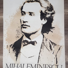 Afis vechi Mihai Eminescu 94 / 67 cm