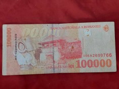 bancnota-de-100000-lei-1998,Nicolae Grigorescu,UNA SUTA MII-SERIE-014C1658698