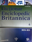 Dictionar Enciclopedic Britannica Vol 6 BEN-BOI Romana Coperti Brosate Stare Buna 59 Pagini
