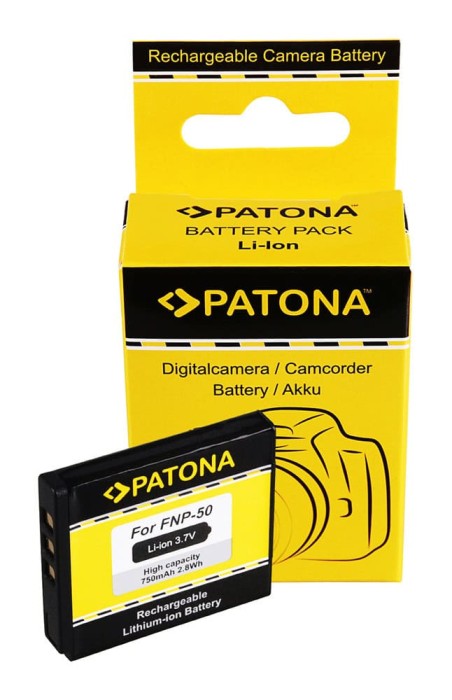 Acumulator /Baterie PATONA pentru Fuji FinePix F50fd FinePix 100fd Fuji NP50 NP-50- 1014