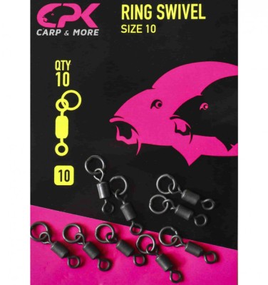 CPK Ring Swivel, 10buc/plic, Nr. 10 foto