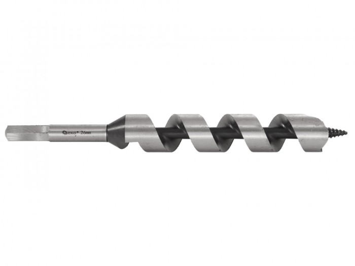 Burghiu elicoidal pentru lemn, 26 x 230 mm, Geko G37372