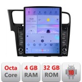 Navigatie VW Golf 7 H-491 ecran tip TESLA 9.7&quot; cu Android Radio Bluetooth Internet GPS WIFI 4+32GB DSP 4G Octa Core CarStore Technology
