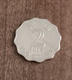 C50 - Moneda foarte veche - Hong Kong - 2 dolari - 2013, Asia