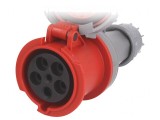 Conector Alimentare AC Trifazat Mufă Mamă 63A 400VAC IP67