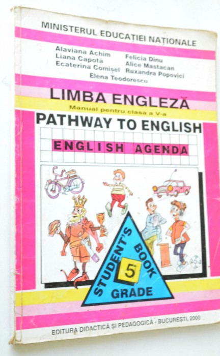 Manual de limba Engleza pentru clasa a V -A Pathway to english