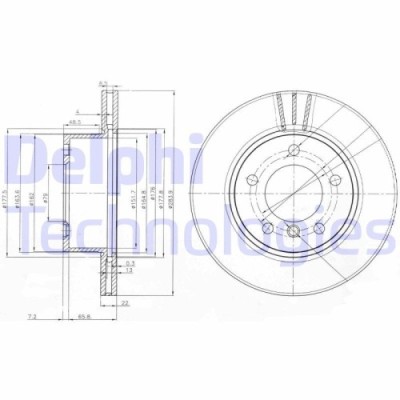 Delphi Disc frana foto