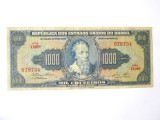 Rara! Brazilia 1000 Cruzeiros 1959 Sign 7