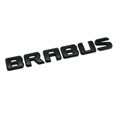 Emblema Brabus pentru spate Mercedes, Negru foto
