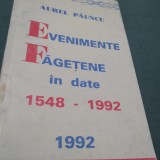 Cumpara ieftin AUREL PAUNCU-EVENIMENTE FAGETENE IN DATE 1548-1992