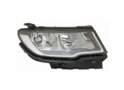 Far JEEP COMPASS, 06.2017-, partea dreapta, DEPO, H11+HB3+W5W; electrical; fara motor; halogen, foto