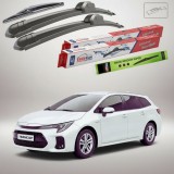 Cumpara ieftin Ștergătoare Suzuki Swace AMZ 2020+ | Set Față și Spate Flat &ndash; TeamCar&reg;
