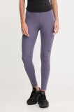 adidas Performance leggins de antrenament Own The Run culoarea violet, uni, JV7211