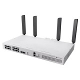 Cumpara ieftin Switch L3, Wi-Fi 6 Dual-Band, 8 x RJ45 1G PoE, 8 x RJ45 1G, 2 x SFP+ 10G, 2 x AC, 1U - MikroTik CRS418-8P-8G-2S+5axQ2axQ-RM