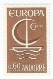 |Andorra, Europa CEPT, 1966, MNH