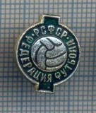 AX 810 INSIGNA -FEDERATIA DE FOTBAL A URSS(RUSIA) -PENTRU COLECTIONARI