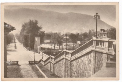AMS - ILUSTRATA 1290, PIATRA NEAMT - VEDERE, ANUL 1958, cu perforari foto