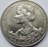 25 pence 1980 Guernsey, Queen Mother, km#35