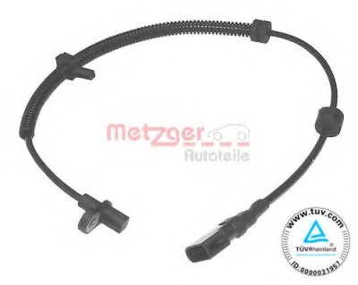 Senzor ABS / turatie roata FORD FOCUS Limuzina (DFW) (1999 - 2007) METZGER 0900017 foto