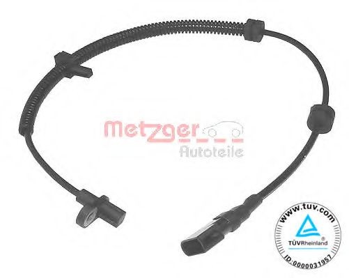 Senzor ABS / turatie roata FORD FOCUS Limuzina (DFW) (1999 - 2007) METZGER 0900017