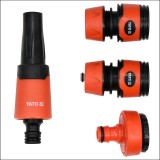 YT-99832 YATO Set stropit gradina, 4 piese, 3/4&amp;quot; si 1&amp;quot;