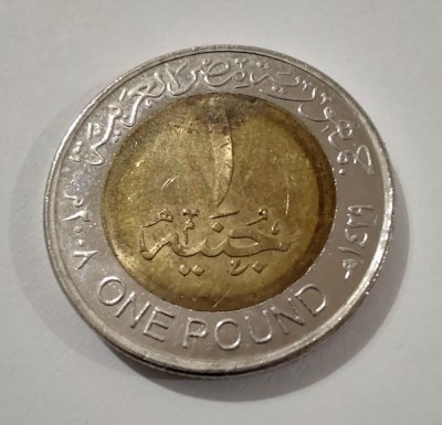 Egipt - 1 Pound 2008 - L5 foto