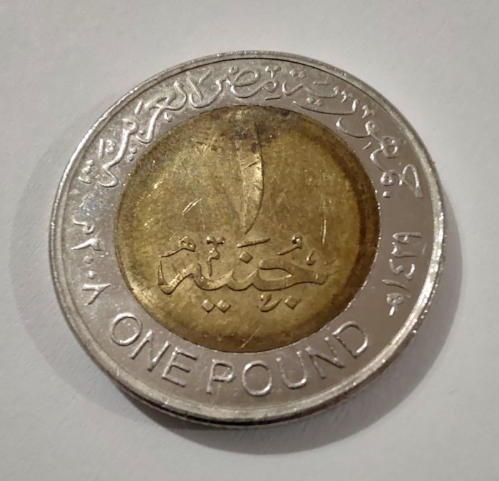 Egipt - 1 Pound 2008 - L5