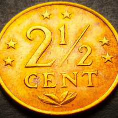 Moneda exotica 2 1/2 CENTI - ANTILELE OLANDEZE (Caraibe), anul 1971 * cod 3811