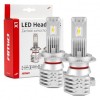 Kit 2 Becuri LED H7 AMiO X1 Series, 40W, 4400lm, 6500K, Alb, Durata &gt;30000h, Plug&amp;Play, Auto/Moto