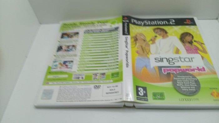 Joc PS2 Singstar - Popworld (ID 000191)