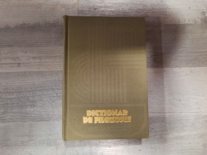 Dictionar de filozofie