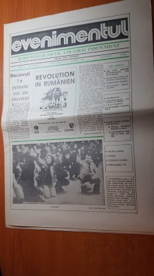 evenimentul 5 -11 martie 1990-cronica revolutiei foto