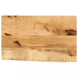 VidaXL Blat de masă margine naturală, 40x20x3,8 cm, lemn masiv mango