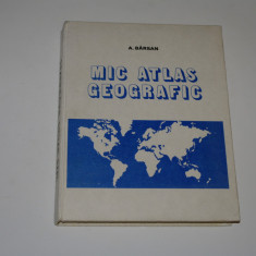 Mic atlas geografic - A. Barsan - 1978