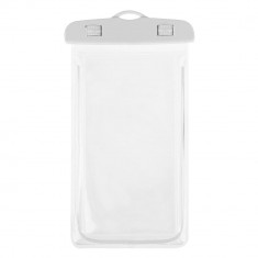 Husa Waterproof pentru Telefon 6 inch - USAMS Bag (US-YD007) - White