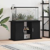 VidaXL Suport acvariu Stejar negru 101x41x58 cm Lemn prelucrat