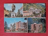 CPIB 23462 CARTE POSTALA - BAILE HERCULANE: STATUIA LUI HERCULE, BAILE NEPTUN, COMPLEXUL &quot;ROM SIND&quot;, HOTELUL DIANA, CIRCULATA, 1998, STAMPILE, TIMBRE