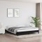 vidaXL Cadru de pat fără saltea, negru, 180x200 cm, textil 346738
