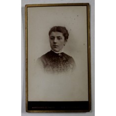 STUDIO BLANC MARCHANDISE , PARIS , TANARA , PORTRET , FOTOGRAFIE C.D.V , SFARSIT DE SECOL XIX