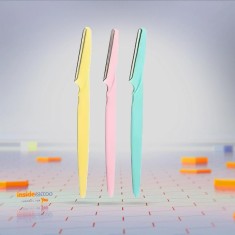 Lame Faciale pentru Față, Spr&acirc;ncene și Mustață &ndash; Eyebrow Set 3