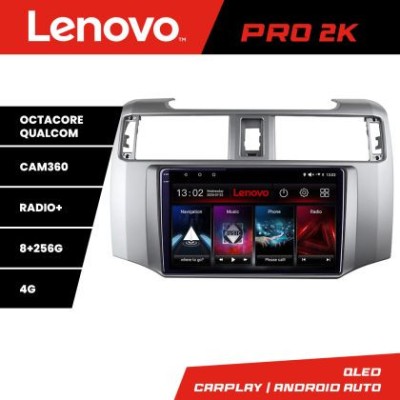 Navigatie Toyota 4runner 2009-2019 Android radio gps internet 8 core QLED 2K 8+256 360 Lenovo CarStore Technology foto