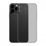 Husă Husă Din Sticlă Mată Baseus Pentru Husă Rigidă Pentru IPhone 13 Pro Cu Cadru Gel Negru (arws001001) 6932172609276