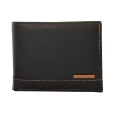 Cumpara ieftin Portofel barbati Alesio PT1149, piele naturala, Negru/maro