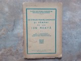 UN STRIGAT PENTRU DREPTATE SI PAMANT AL LUI ION ROATA de GH. I. GEORGESCU , 1943